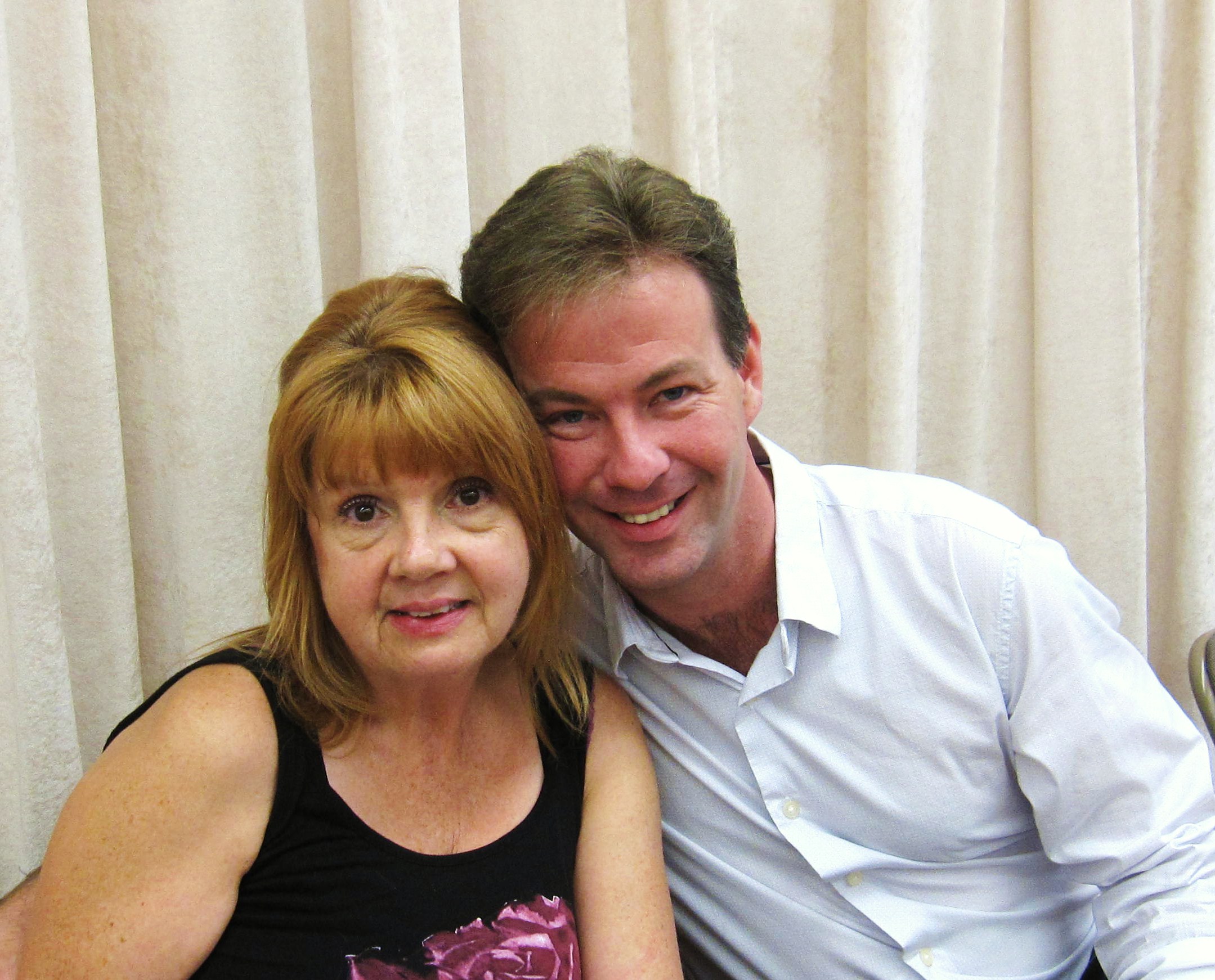 Annie Golden and Cameron Folmar at the Marry Harry reading, NYC 2011