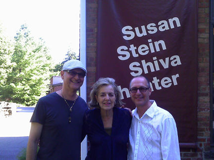 Michael and Dan with Marry Harry book writer Jennifer Robbins, New York Stage & Film, 2011