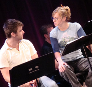 Harris Doran and Megan Sikora as Leon and Jackie Grimm at The O'Neill, 2008